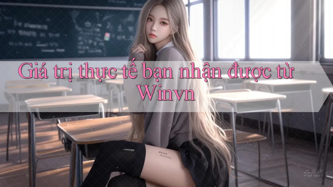 Giá trị thực tế bạn nhận được từ Winvn Giá trị thực tế bạn nhận được từ Winvn