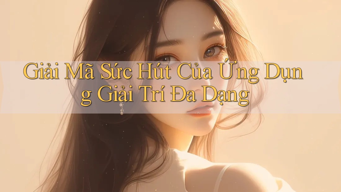 Giải Mã Sức Hút Của Ứng Dụng Giải Trí Đa Dạng Giải Mã Sức Hút Của Ứng Dụng Giải Trí Đa Dạng