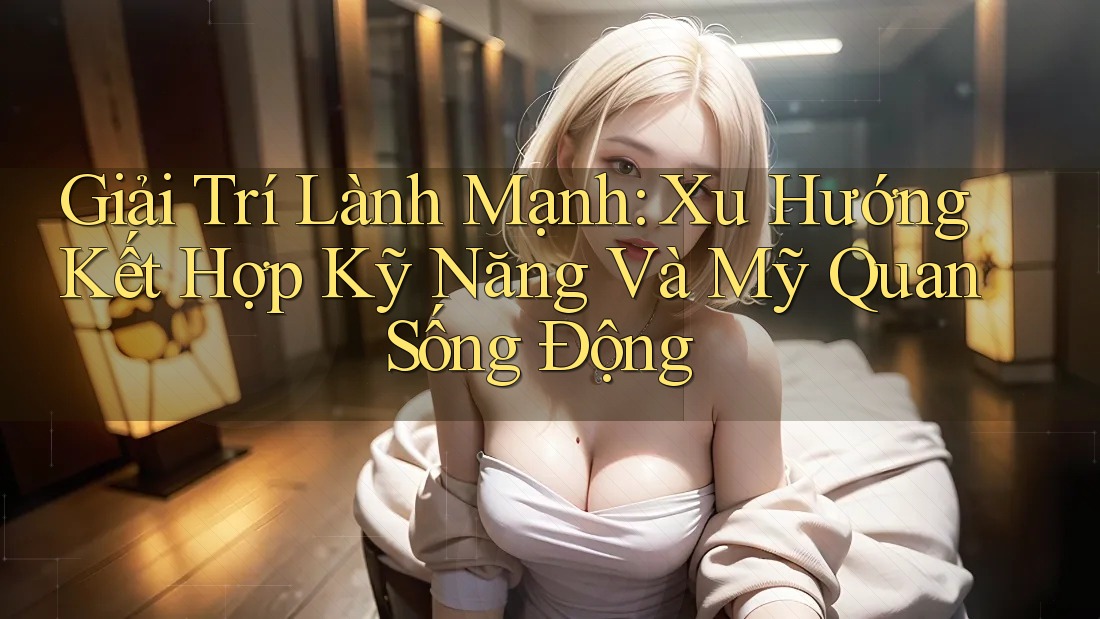 Giải Trí Lành Mạnh: Xu Hướng Kết Hợp Kỹ Năng Và Mỹ Quan Sống Động