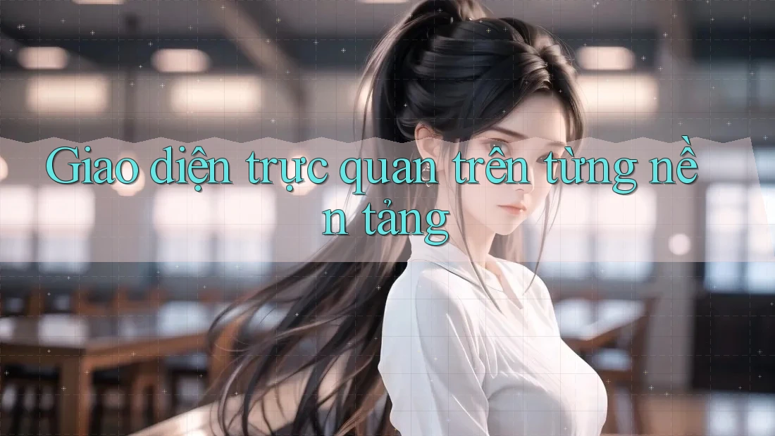Giao diện trực quan trên từng nền tảng Giao diện trực quan trên từng nền tảng