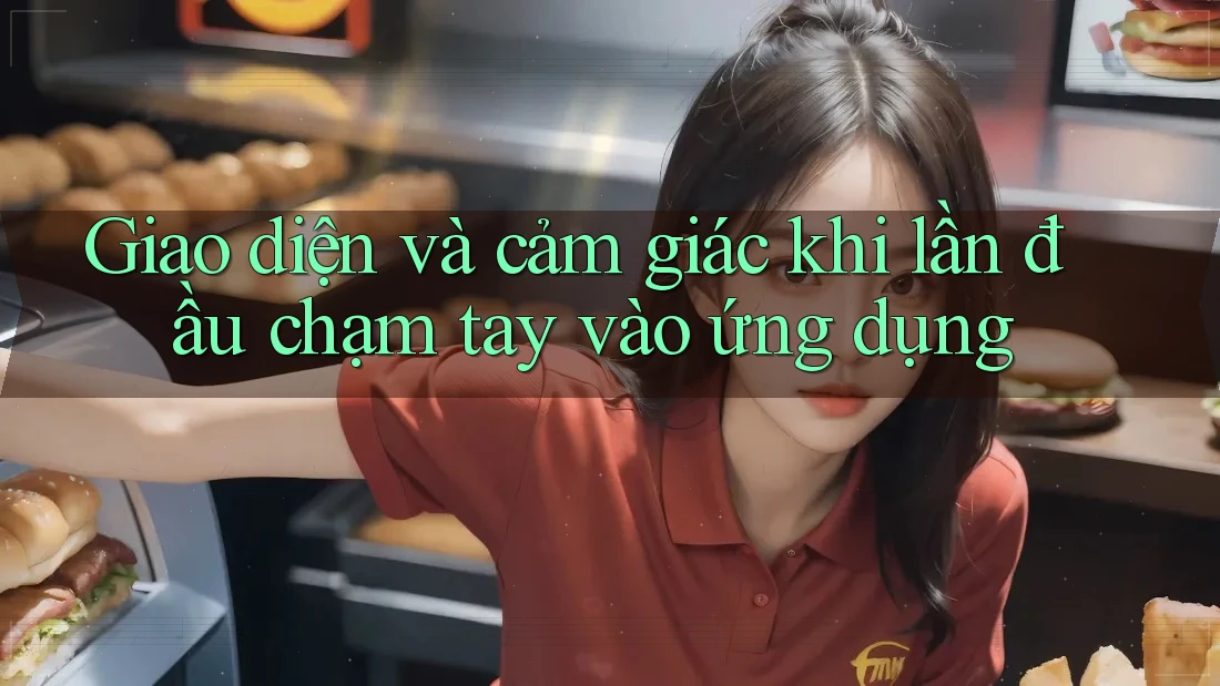 Giao diện và cảm giác khi lần đầu chạm tay vào ứng dụng