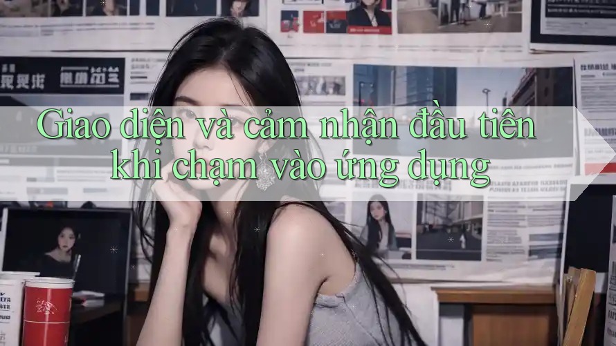 Giao diện và cảm nhận đầu tiên khi chạm vào ứng dụng