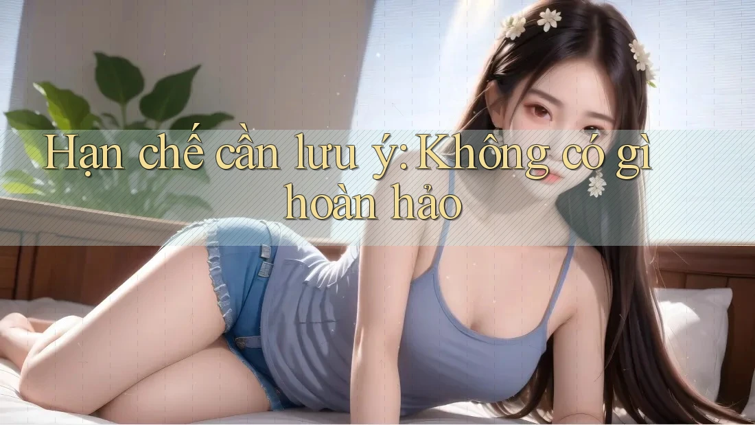 Hạn chế cần lưu ý: không có gì hoàn hảo