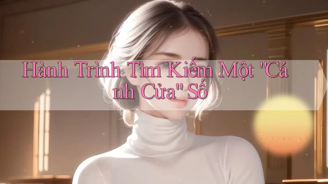 Hành Trình Tìm Kiếm Một “Cánh Cửa” Số