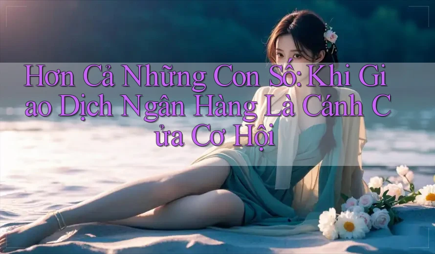 Hơn Cả Những Con Số: Khi Giao Dịch Ngân Hàng Là Cánh Cửa Cơ Hội Hơn Cả Những Con Số: Khi Giao Dịch Ngân Hàng Là Cánh Cửa Cơ Hội