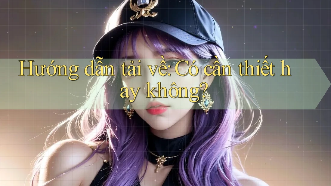 Hướng dẫn tải về: Có cần thiết hay không? Hướng dẫn tải về: Có cần thiết hay không?