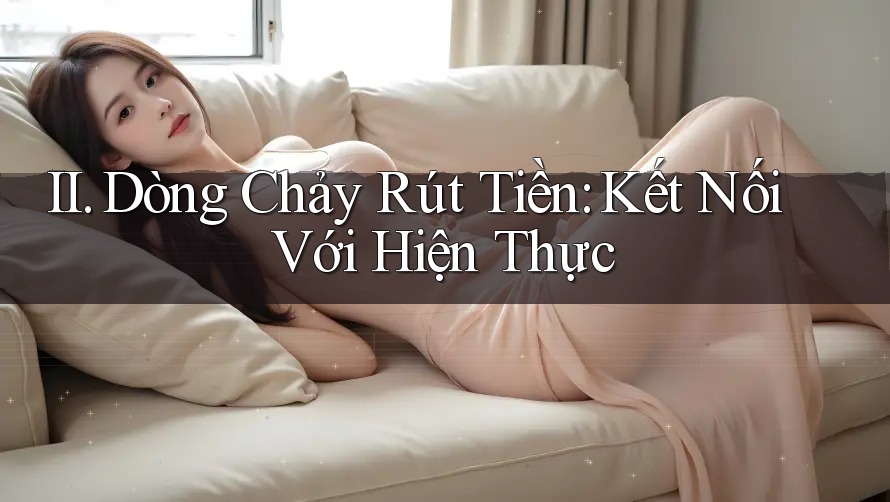 II. Dòng Chảy Rút Tiền: Kết Nối Với Hiện Thực II. Dòng Chảy Rút Tiền: Kết Nối Với Hiện Thực