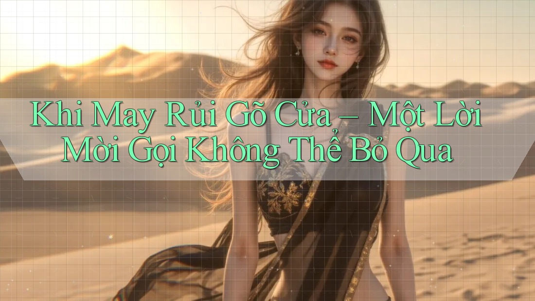 Khi May Rủi Gõ Cửa – Một Lời Mời Gọi Không Thể Bỏ Qua