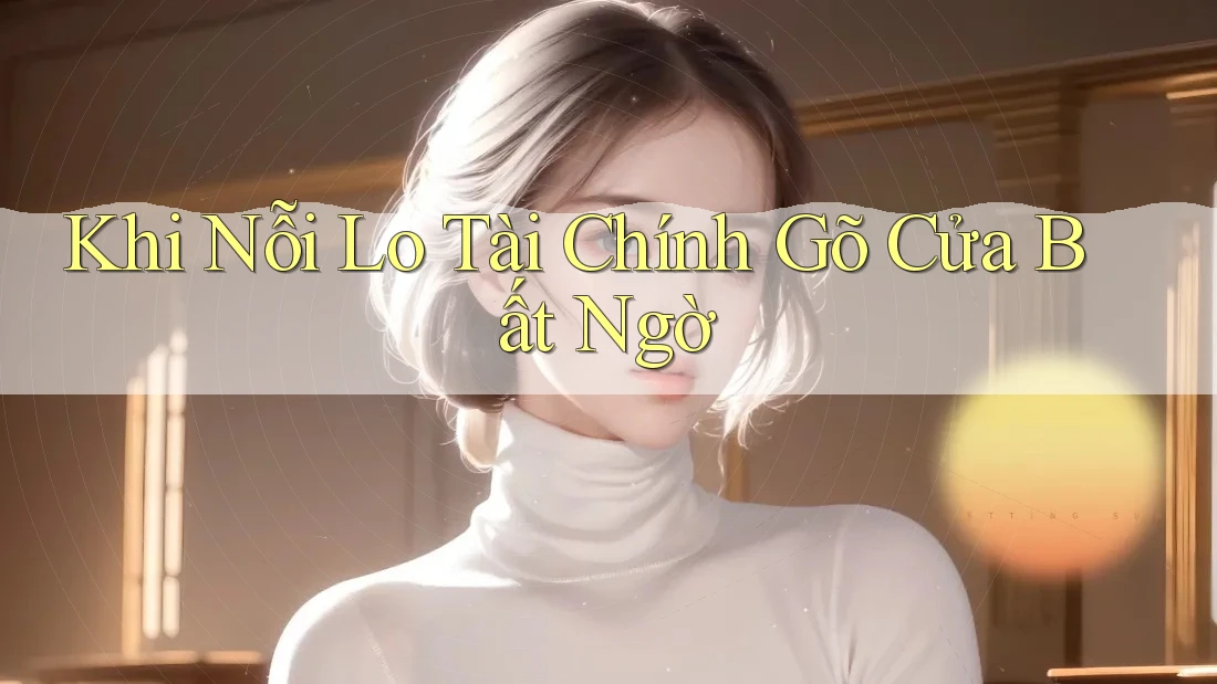 Khi Nỗi Lo Tài Chính Gõ Cửa Bất Ngờ