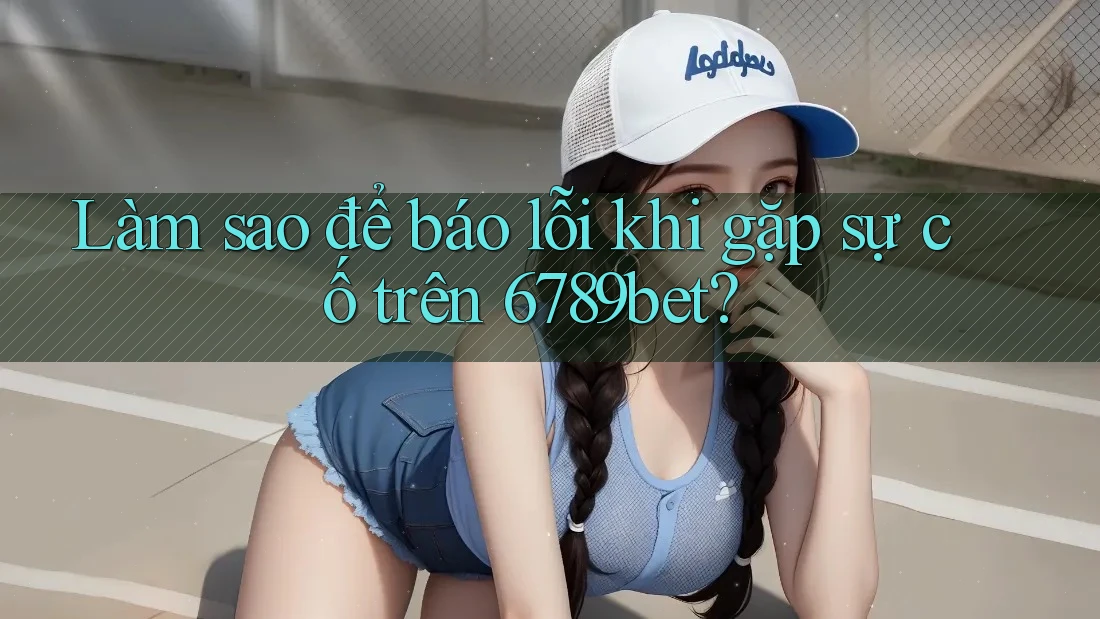Làm sao để báo lỗi khi gặp sự cố trên 6789bet? Làm sao để báo lỗi khi gặp sự cố trên 6789bet?