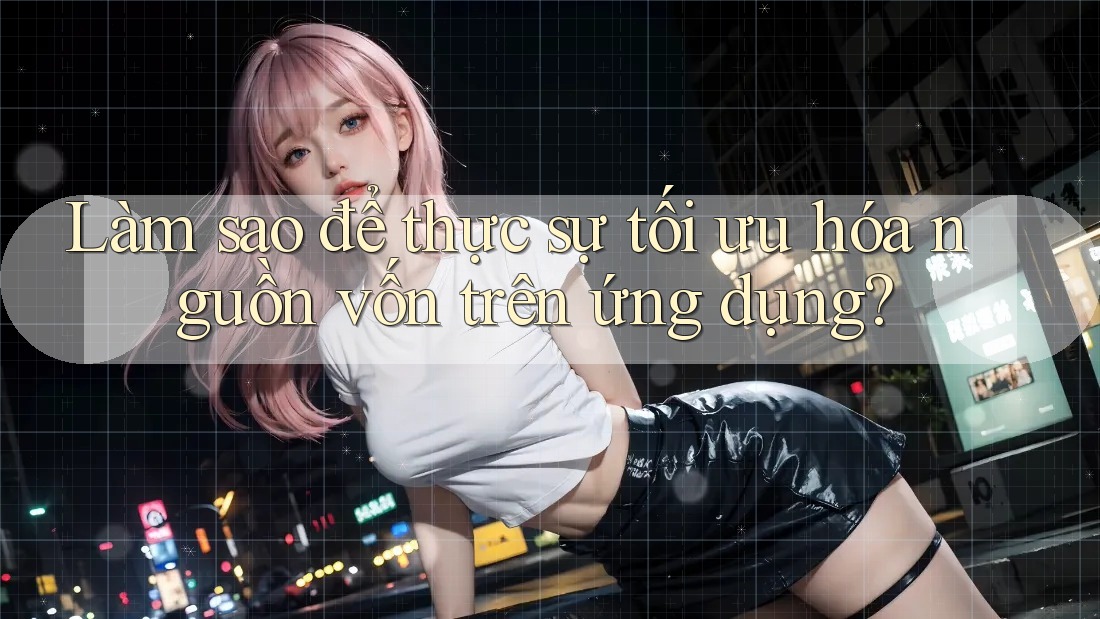 Làm sao để thực sự tối ưu hóa nguồn vốn trên ứng dụng?
