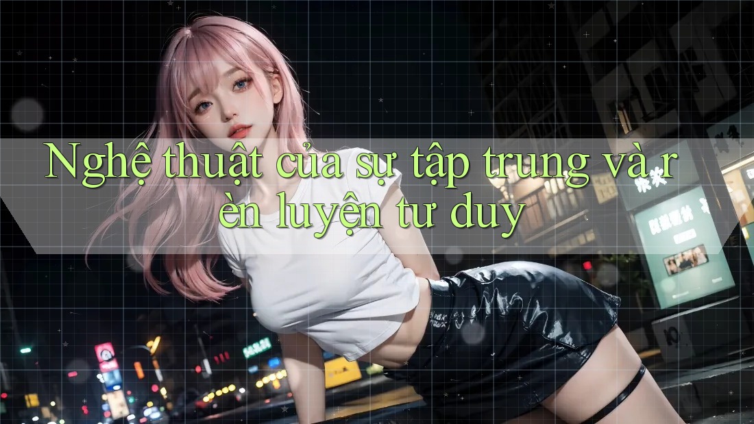 Nghệ thuật của sự tập trung và rèn luyện tư duy
