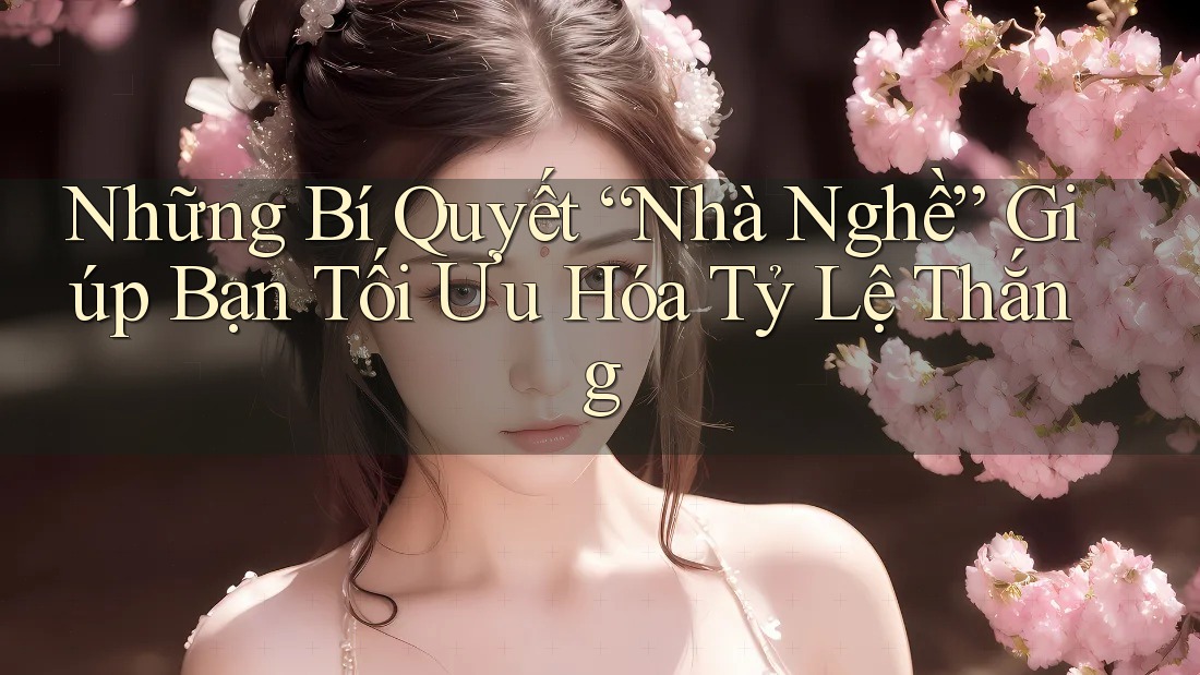 Những Bí Quyết “Nhà Nghề” Giúp Bạn Tối Ưu Hóa Tỷ Lệ Thắng