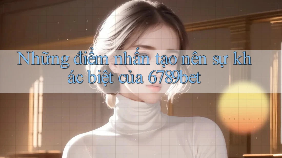 Những điểm nhấn tạo nên sự khác biệt của 6789bet