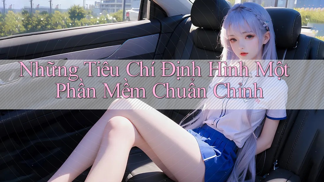 Những Tiêu Chí Định Hình Một Phần Mềm Chuẩn Chỉnh
