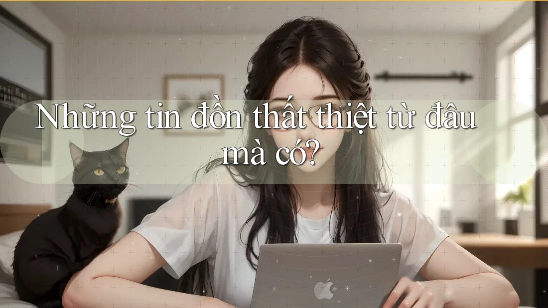 Những tin đồn thất thiệt từ đâu mà có? Những tin đồn thất thiệt từ đâu mà có?