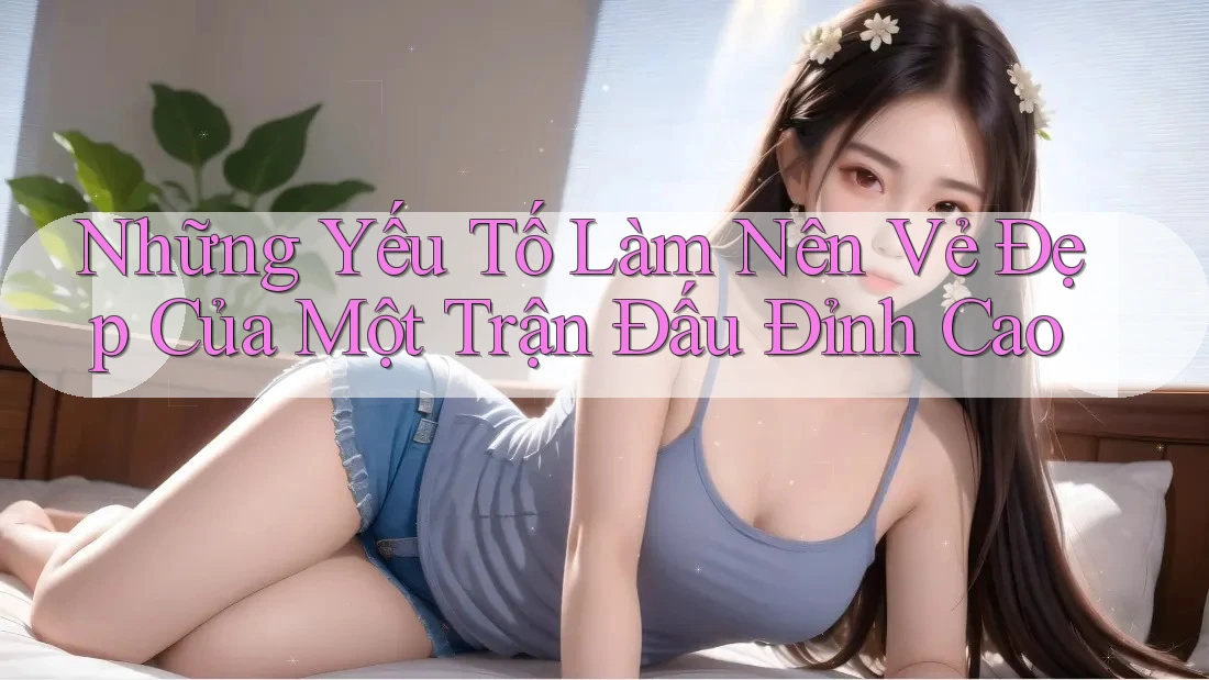Những Yếu Tố Làm Nên Vẻ Đẹp Của Một Trận Đấu Đỉnh Cao