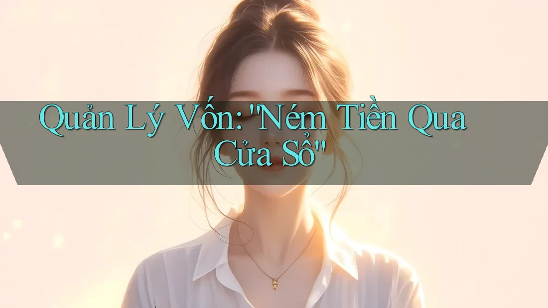 Quản Lý Vốn: “Ném Tiền Qua Cửa Sổ”