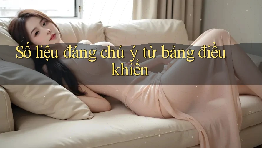 Số liệu đáng chú ý từ bảng điều khiển Số liệu đáng chú ý từ bảng điều khiển