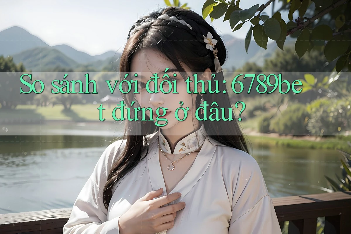 So sánh với đối thủ: 6789bet đứng ở đâu? So sánh với đối thủ: 6789bet đứng ở đâu?