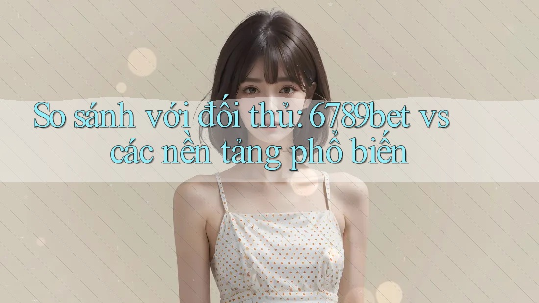 So sánh với đối thủ: 6789bet vs các nền tảng phổ biến