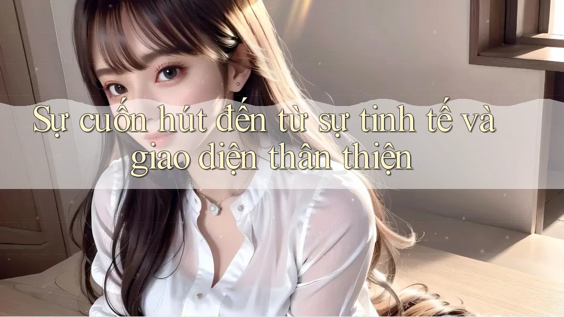 Sự cuốn hút đến từ sự tinh tế và giao diện thân thiện