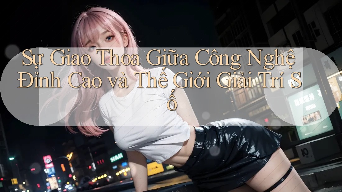 Sự Giao Thoa Giữa Công Nghệ Đỉnh Cao và Thế Giới Giải Trí Số Sự Giao Thoa Giữa Công Nghệ Đỉnh Cao và Thế Giới Giải Trí Số