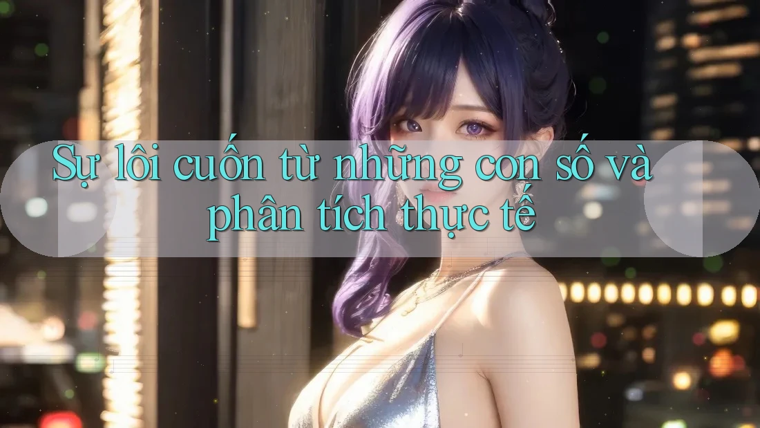 Sự lôi cuốn từ những con số và phân tích thực tế Sự lôi cuốn từ những con số và phân tích thực tế