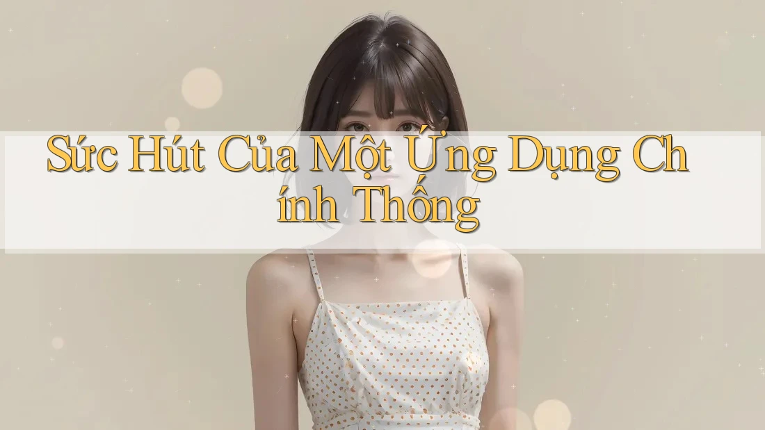 Sức Hút Của Một Ứng Dụng Chính Thống