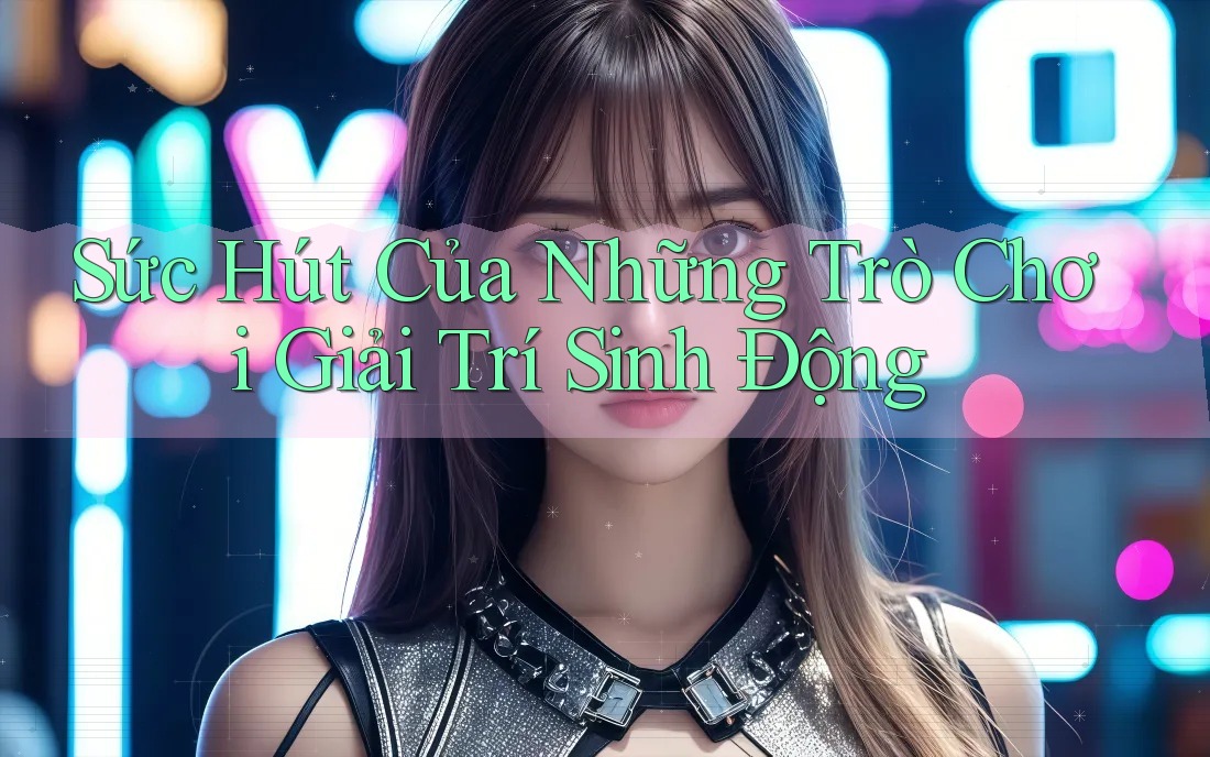 Sức Hút Của Những Trò Chơi Giải Trí Sinh Động