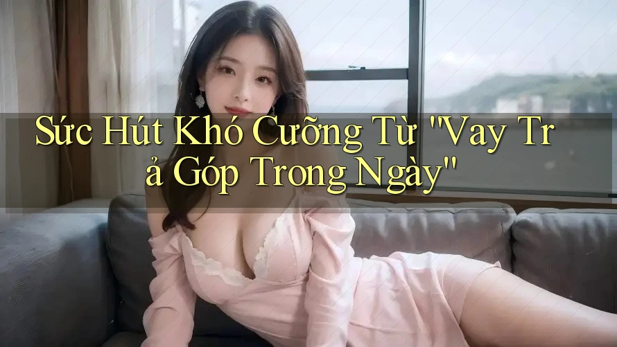 Sức Hút Khó Cưỡng Từ “Vay Trả Góp Trong Ngày”