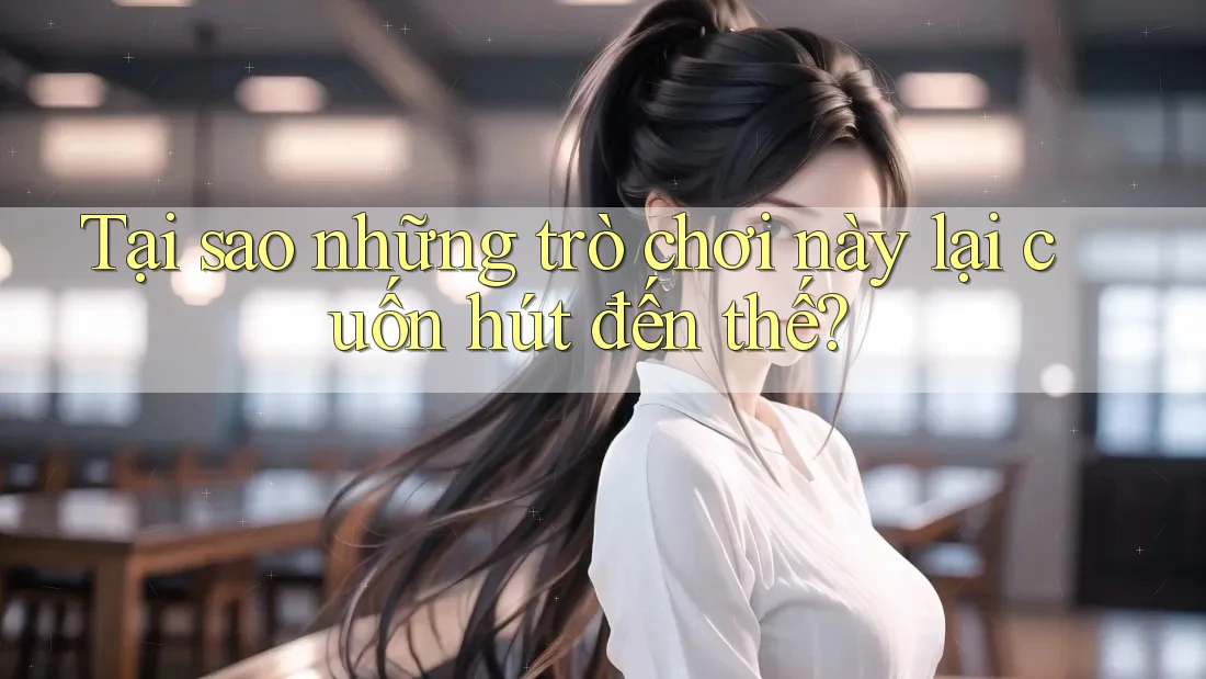 Tại sao những trò chơi này lại cuốn hút đến thế?
