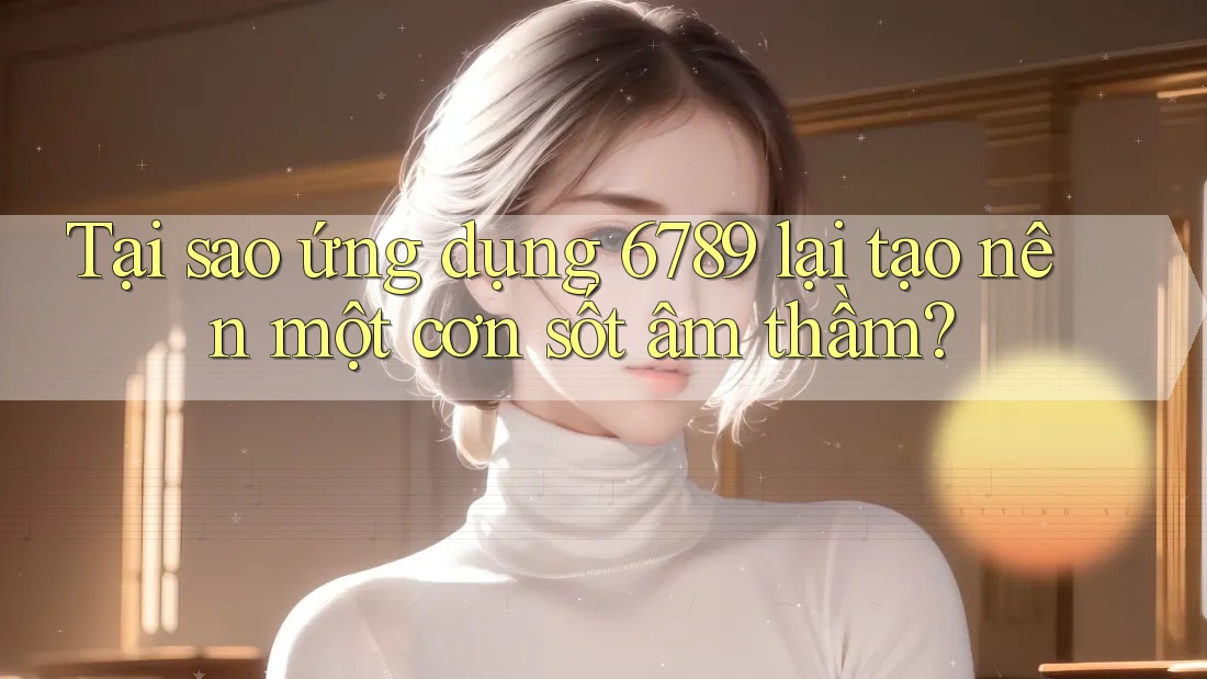 Tại sao ứng dụng 6789 lại tạo nên một cơn sốt âm thầm?