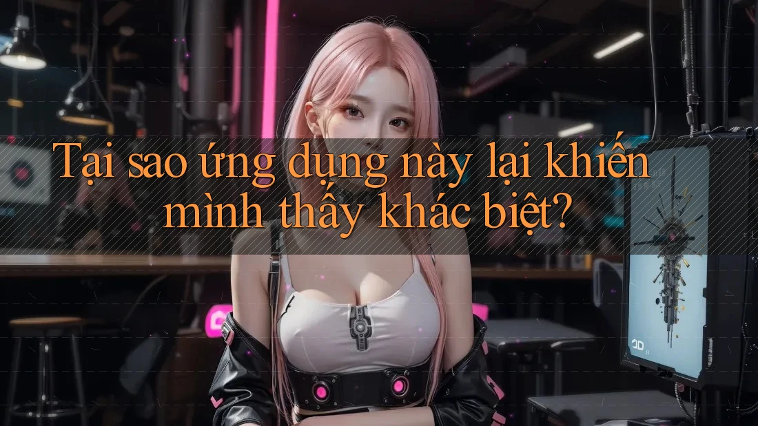 Tại sao ứng dụng này lại khiến mình thấy khác biệt?