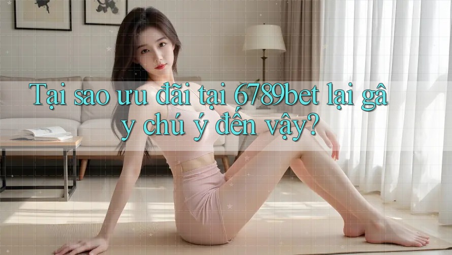 Tại sao ưu đãi tại 6789bet lại gây chú ý đến vậy?