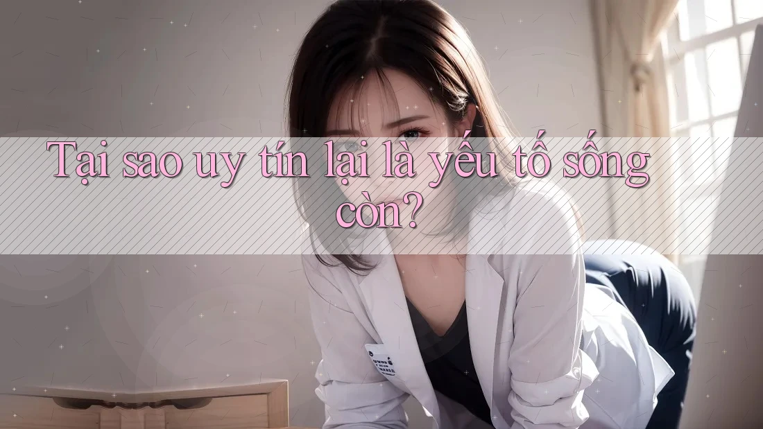 Tại sao uy tín lại là yếu tố sống còn?