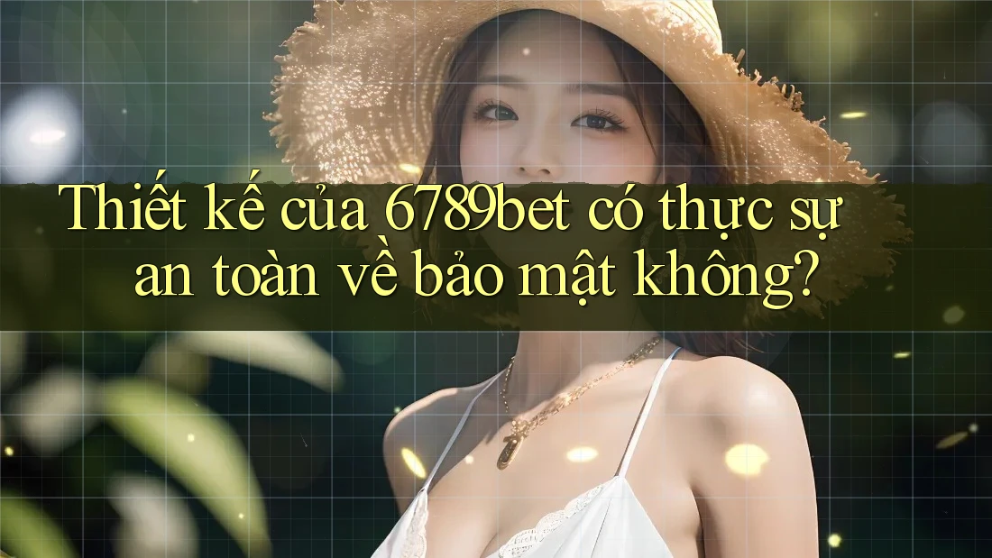 Thiết kế của 6789bet có thực sự an toàn về bảo mật không?