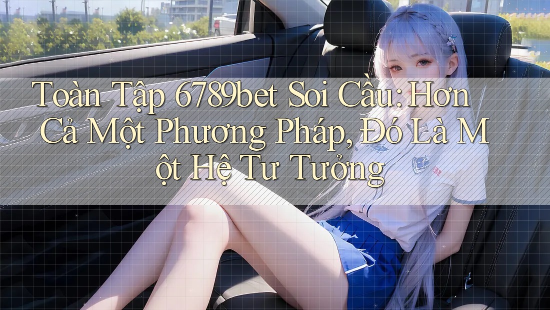 Toàn Tập 6789bet Soi Cầu: Hơn Cả Một Phương Pháp, Đó Là Một Hệ Tư Tưởng