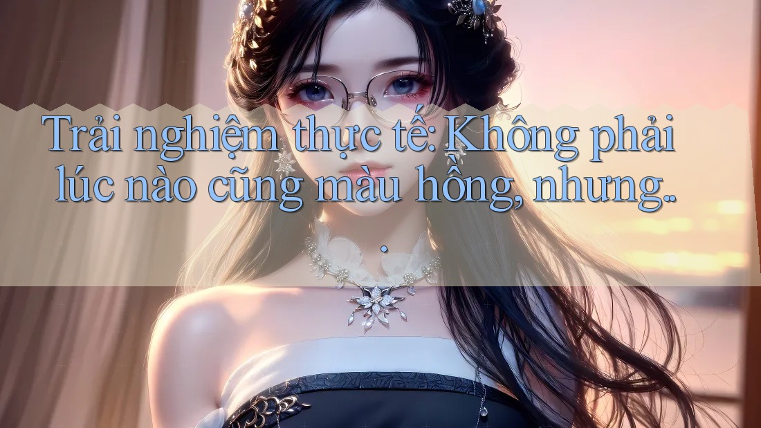 Trải nghiệm thực tế: Không phải lúc nào cũng màu hồng, nhưng. . .