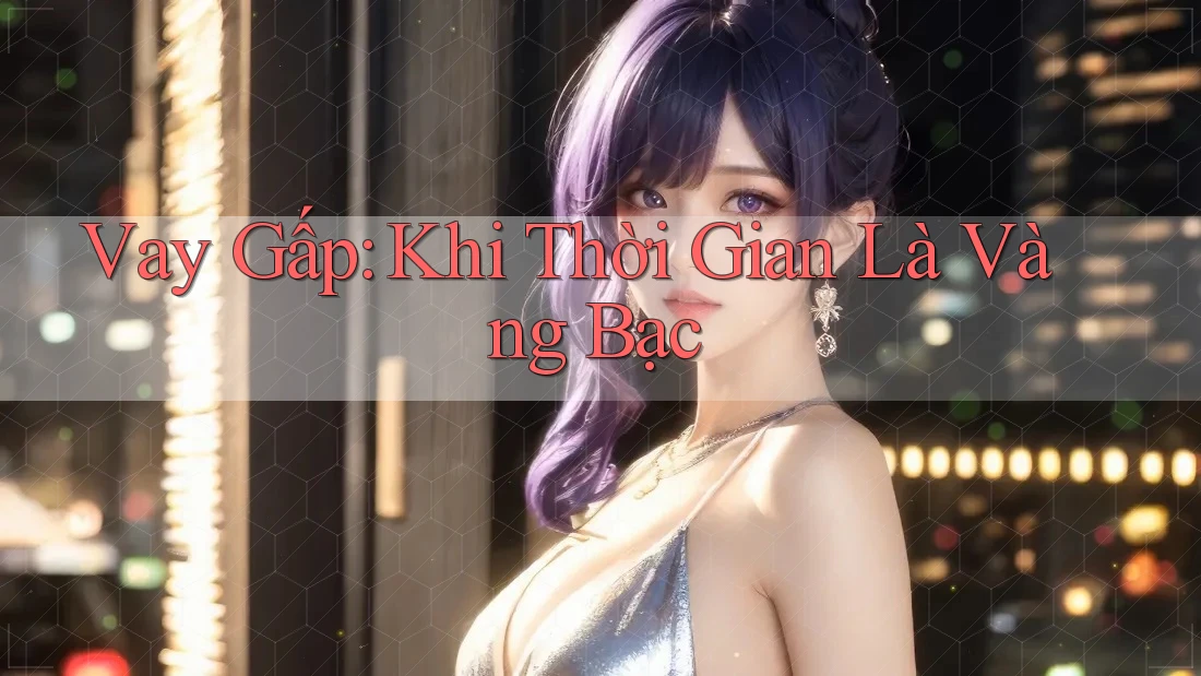 Vay Gấp: Khi Thời Gian Là Vàng Bạc