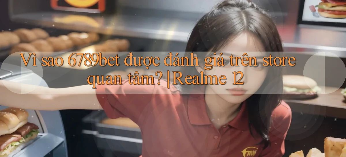 Vì sao 6789bet được đánh giá trên store quan tâm Realme 12