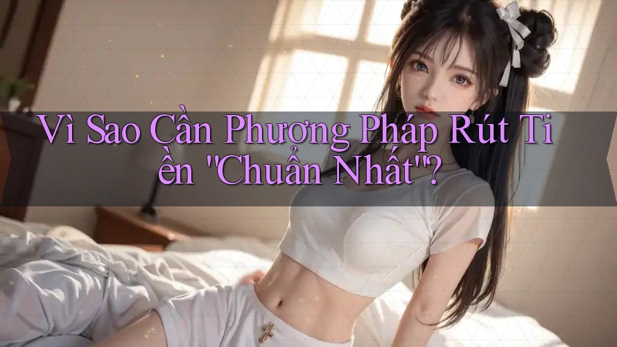 Vì Sao Cần Phương Pháp Rút Tiền “Chuẩn Nhất”?