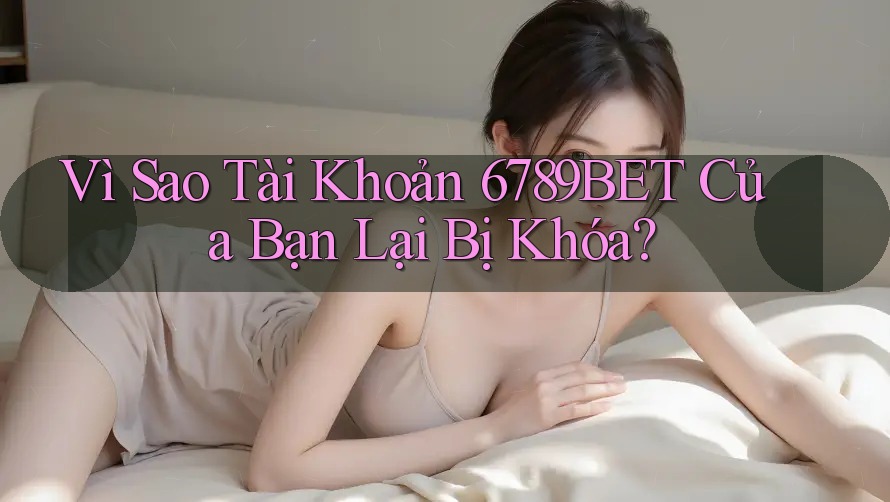 Vì Sao Tài Khoản 6789BET Của Bạn Lại Bị Khóa?